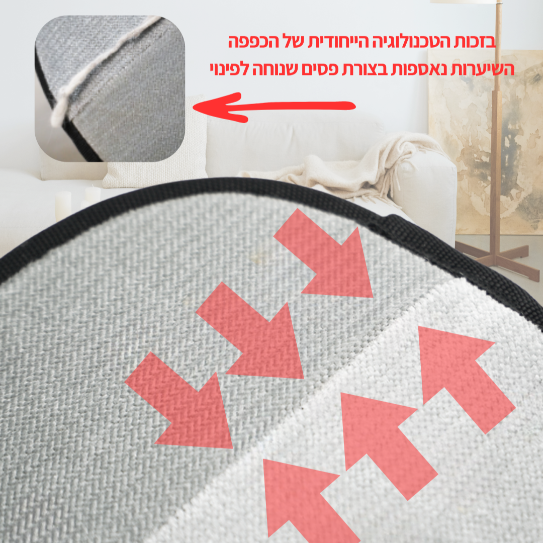 כפפת קושקה - כפפה אלקטרוסטטית להסרת שיער בעלי חיים